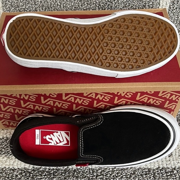 Vans Black Slip-On Shoes - Picture 3 of 8